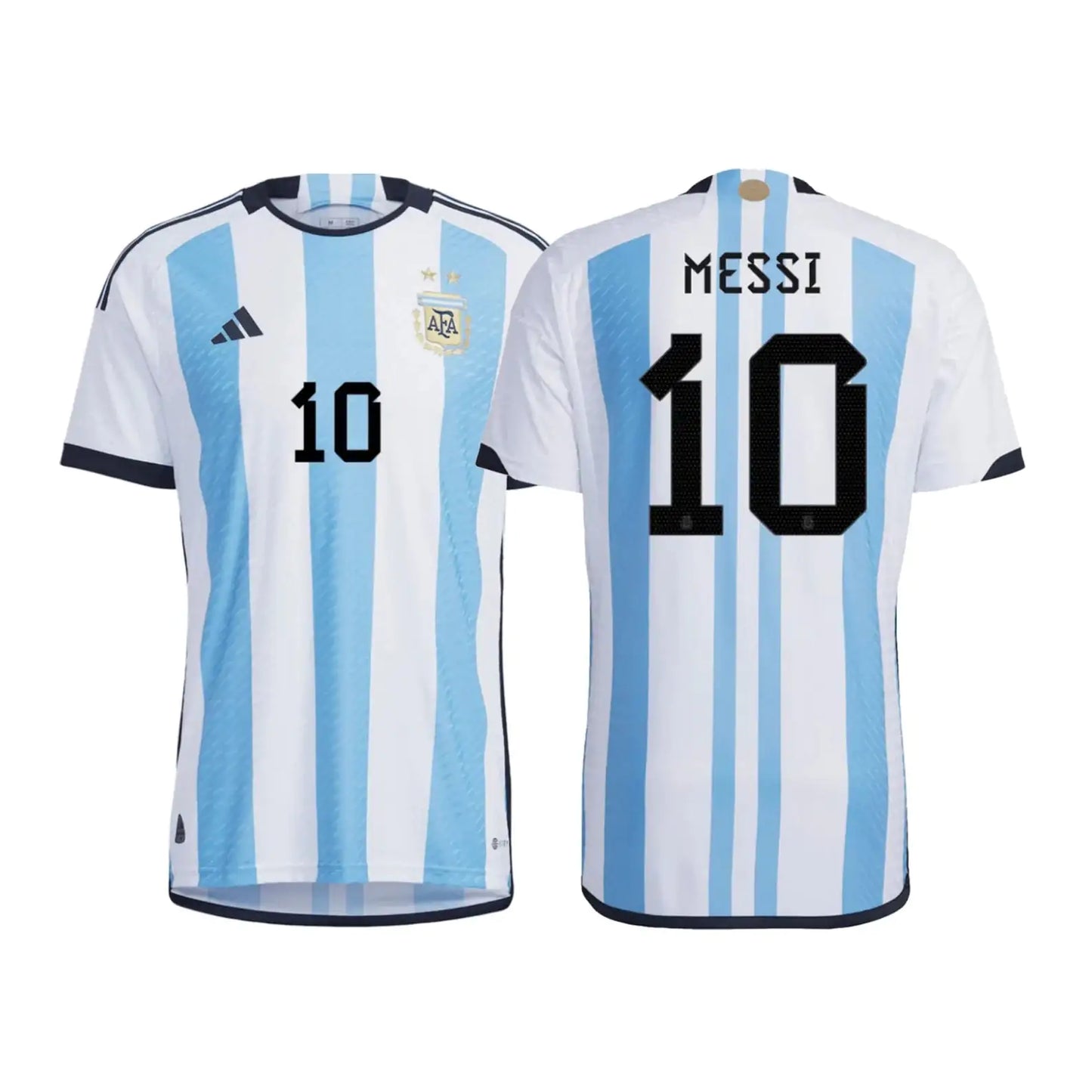 Messi 2022 Argentina World Cup Champions - Home Jersey by Adidas